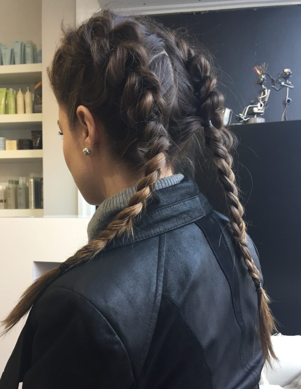 Institut Racine -coiffeur - dutch braids - tresses