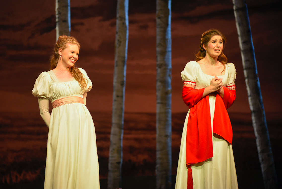 Carolyn Sproule - Olga - Onéguine Nicole Car - Tatiana- Opéra de Montréal