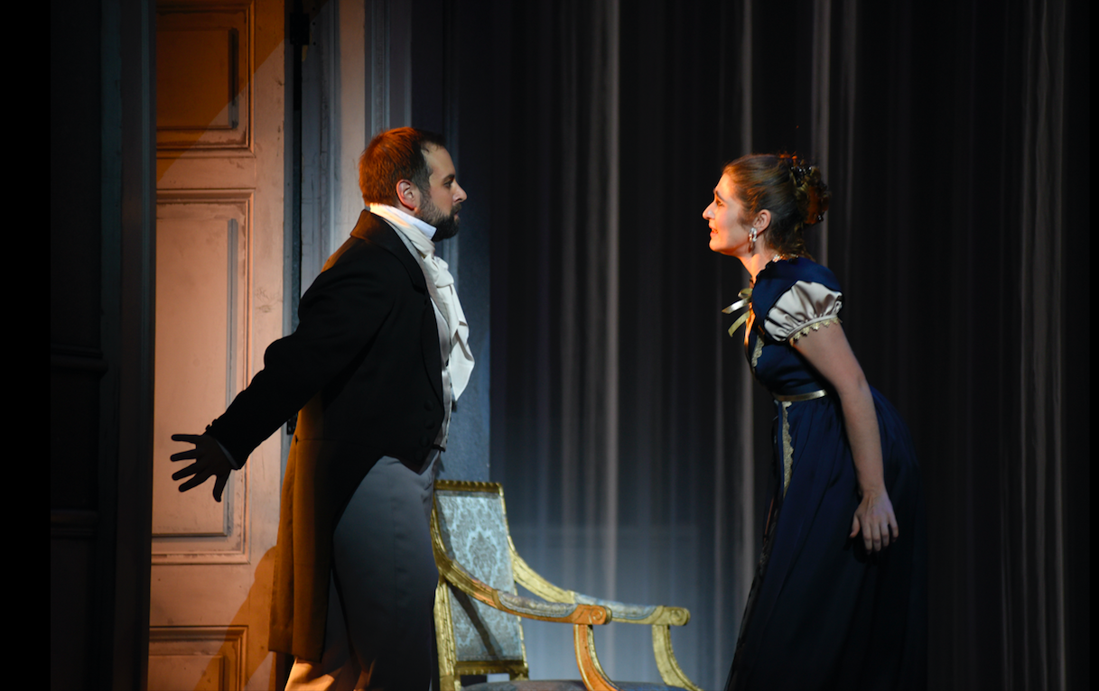 Etienne Dupuis - Onéguine Nicole Car - Tatiana- Opéra de Montréal