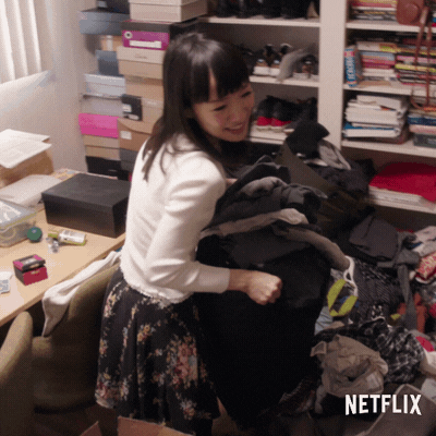 Marie-Kondo - spring clean - ménage du printemps
