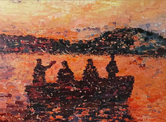 peinture à l'huile- oil painting - Isabelle Heath - Beaux-Arts